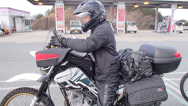 電熱ベスト使用